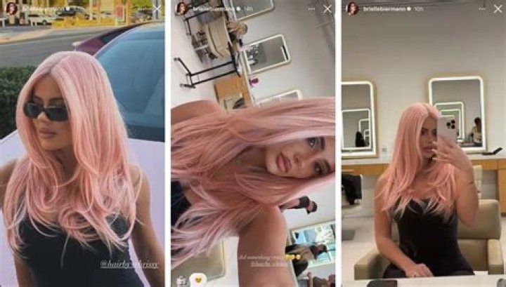 Brielle Biermann Rocks Skimpy Pink & Orange Bikini On Bahamas Getaway: Photos