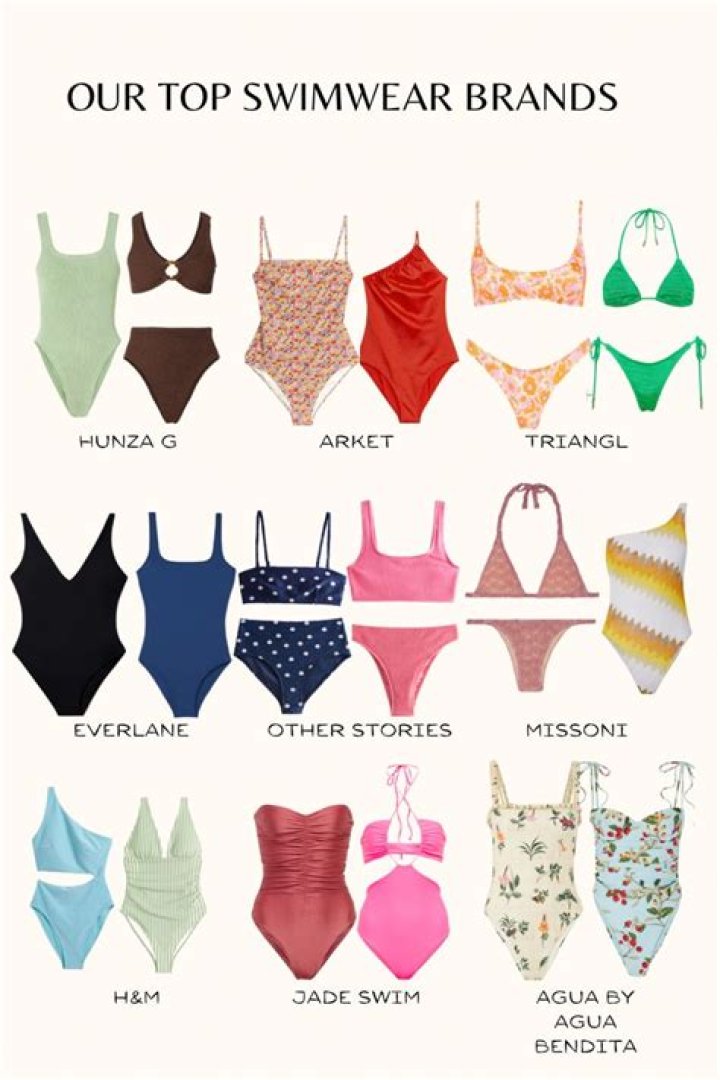 Celebrities In The Biggest Bathing Suit Trends Of The Summer