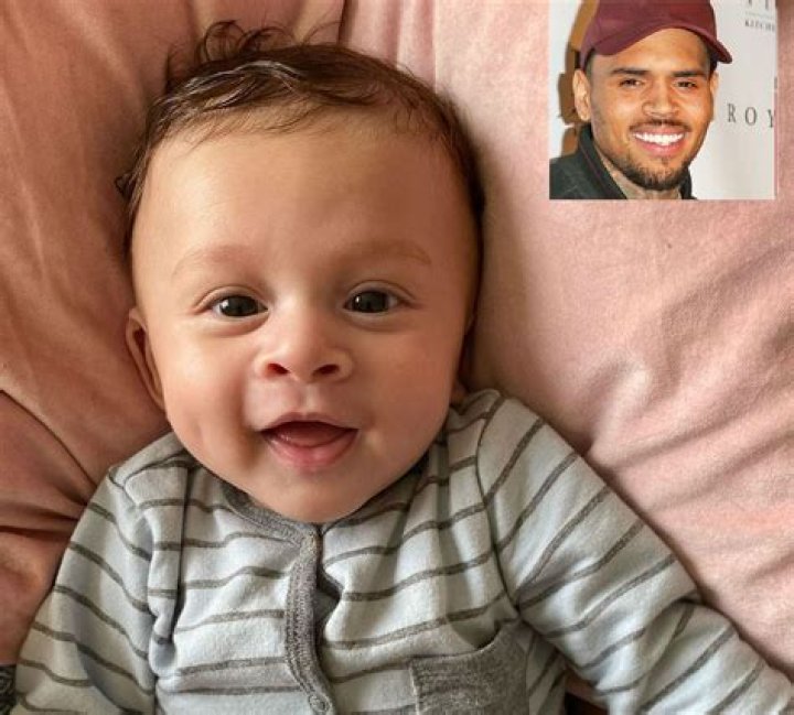 Chris Brown’s Son Aeko, 8 Months, Smiles In Adorable New Pic & Dad Gushes He’s So ‘Fly’