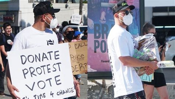 Jake Paul Marches For Black Lives Matter After Accusations Of Looting At Protest
