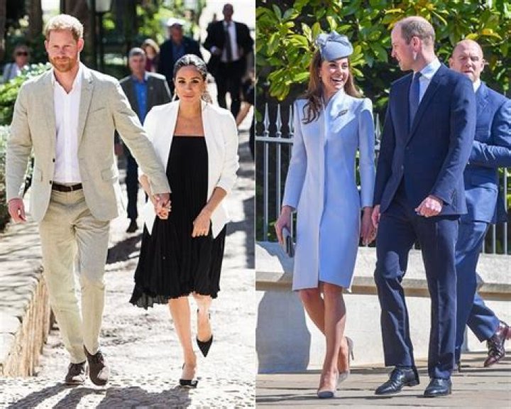 Prince William & Kate Vs. Prince Harry & Meghan: PICS