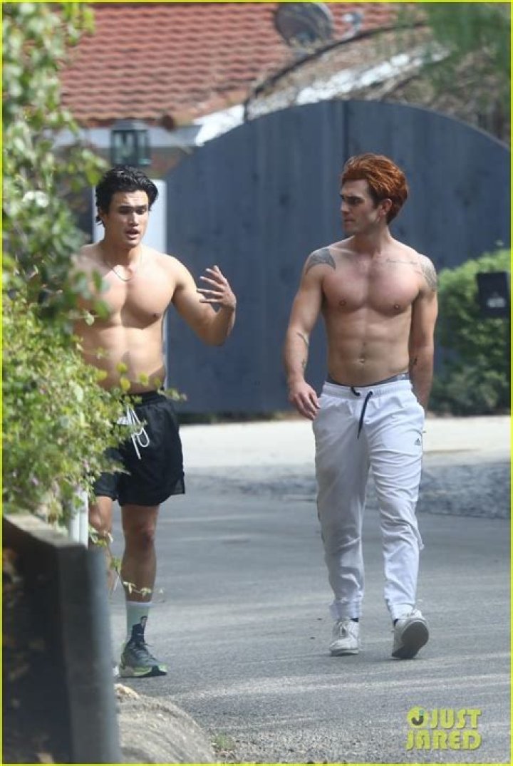 ‘Riverdale’ Stars KJ Apa, 22, & Charles Melton, 22, Show Off Their Ripped Bodies During Shirtless Hike