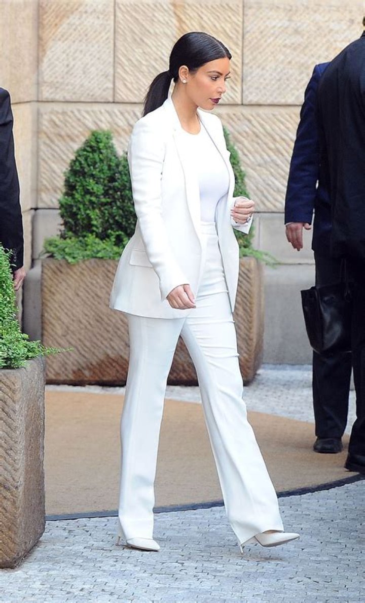 Stars Wearing White Suits: Photos – Hollywood Life